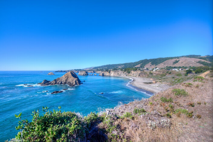 Coastal scene Mendocino