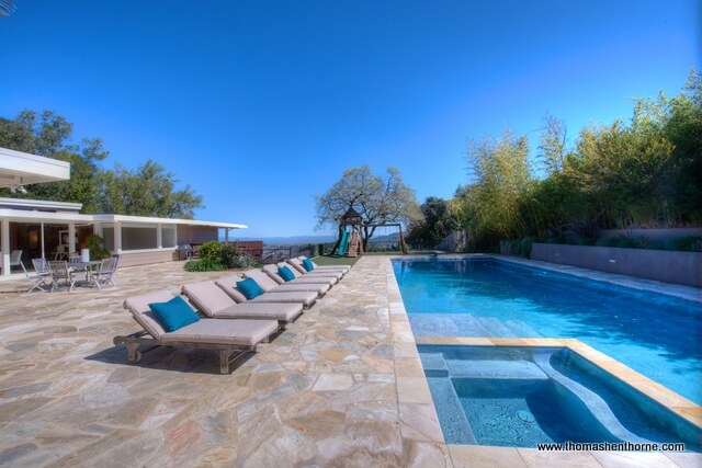 711 Fawn Drive San Anselmo pool view