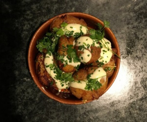 photo of patatas bravas 