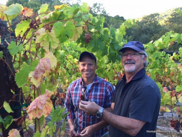 photo of Marin Vineyards Paul Edwards and Thomas Henthorne