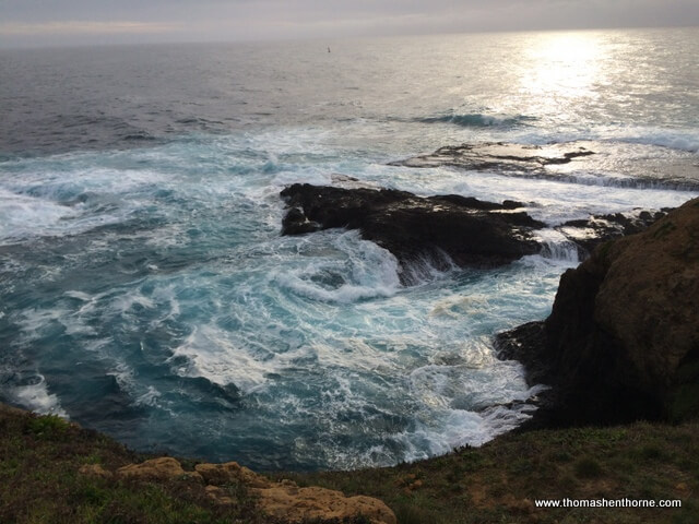 photo of Mendocino ocean and rocks