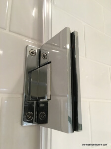 bathroom remodel door hinge