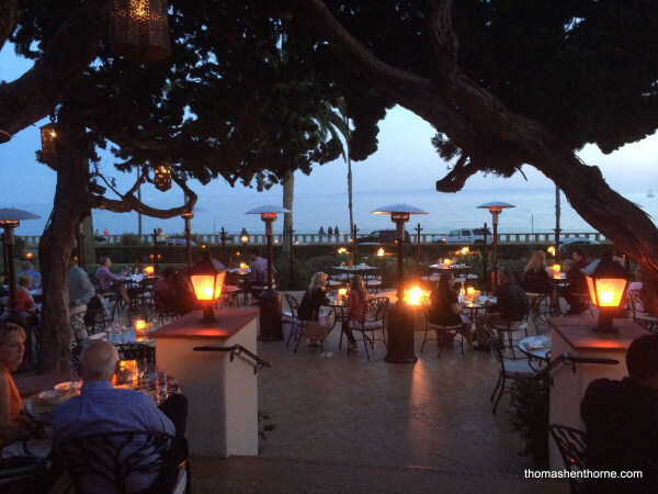 outdoor dining at the four seasons photo