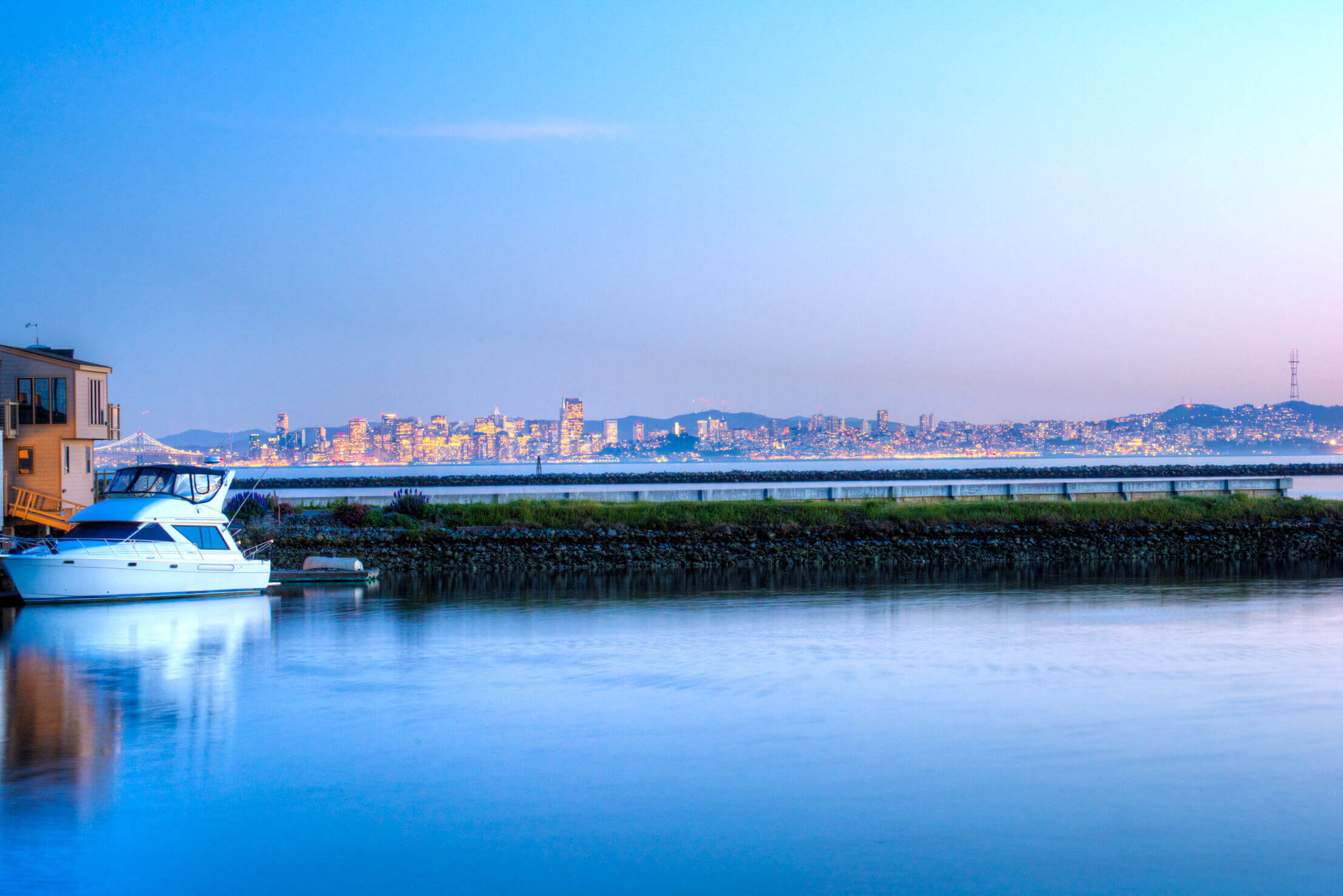 view of san francisco in distance