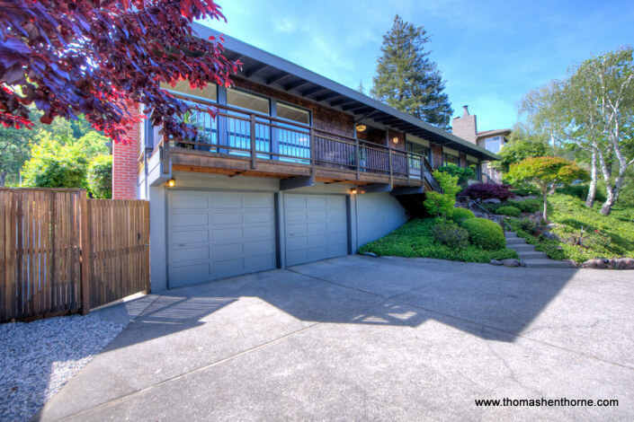 Front Exterior of 21 Underhill Road Mill Valley