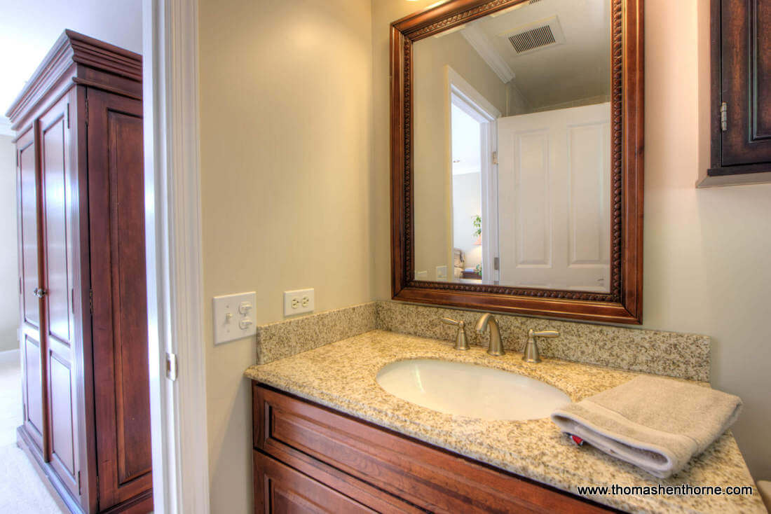 Photo of Sink and Mirror