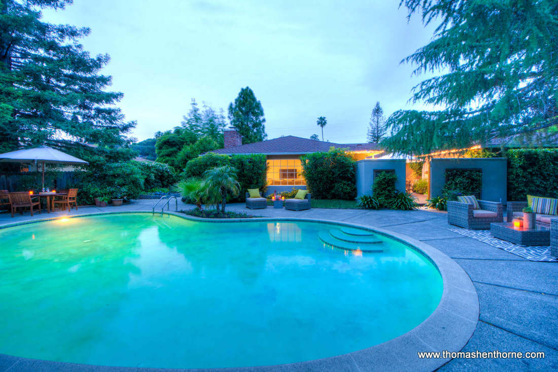 Pool View at 20 Loma Linda San Rafael