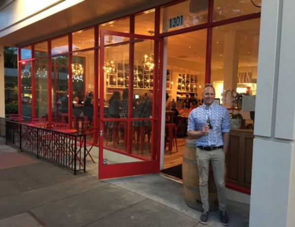 Thomas In Front Of Le Comptoir San Rafael Marin