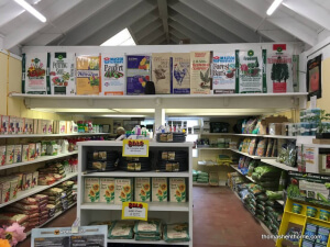 interior shot of West End Nursery San Rafael