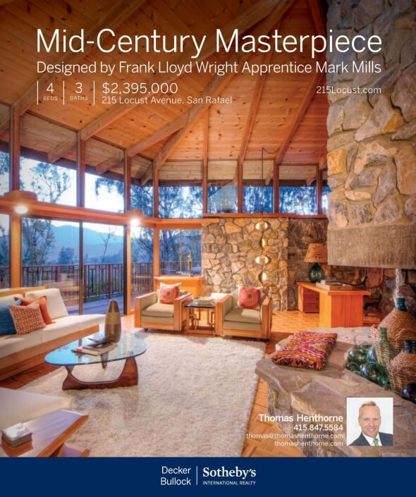 215 Locust San Rafael full page ad Marin Magazine