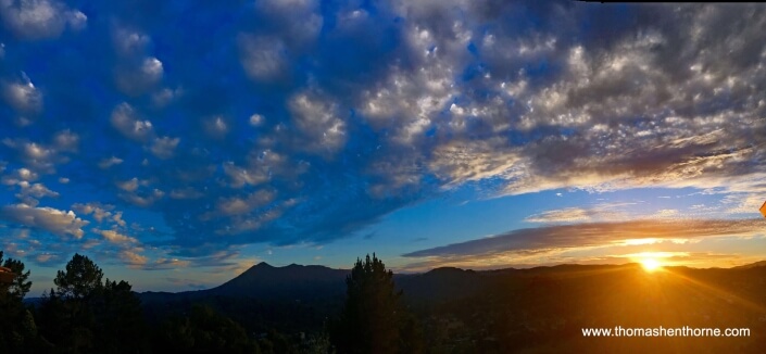 Panoramic View of Mt. Tamalpais