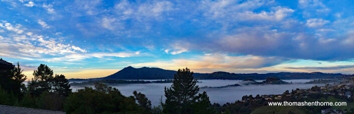 Panoramic View of Mt. Tamalpais