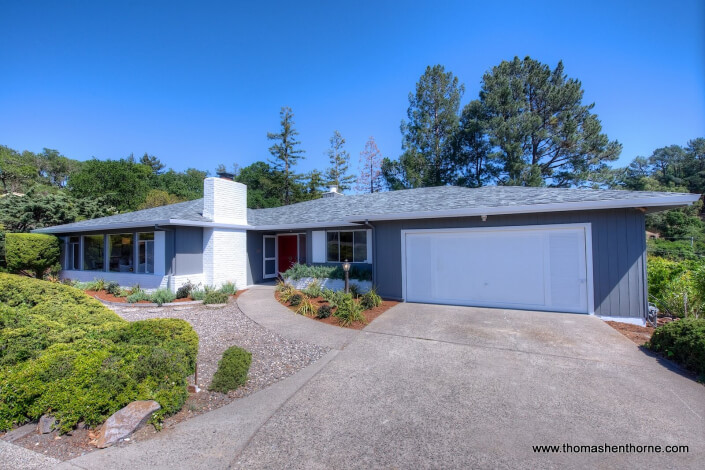 180 Altura Way Greenbrae California Front Exterior View from Street