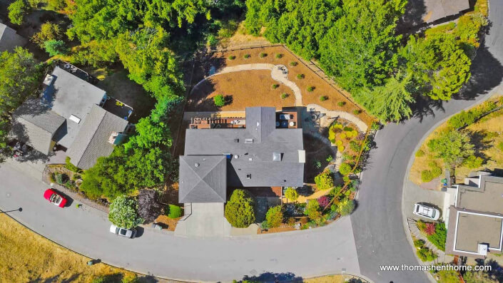 Aerial view of 4 Tilden Circle