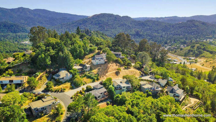 Aerial View of 4 Tilden Circle