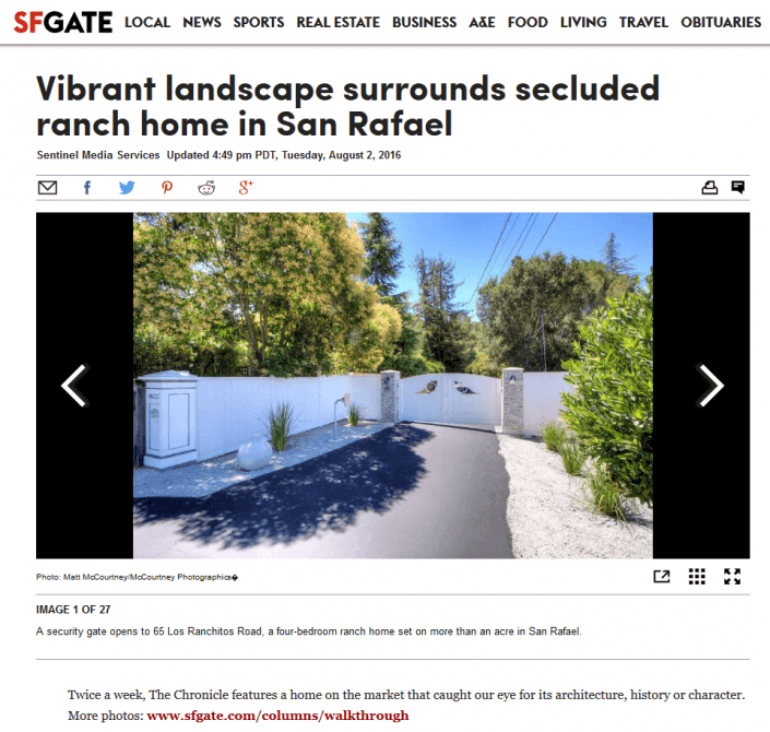 65 Los Ranchitos SF Gate Article