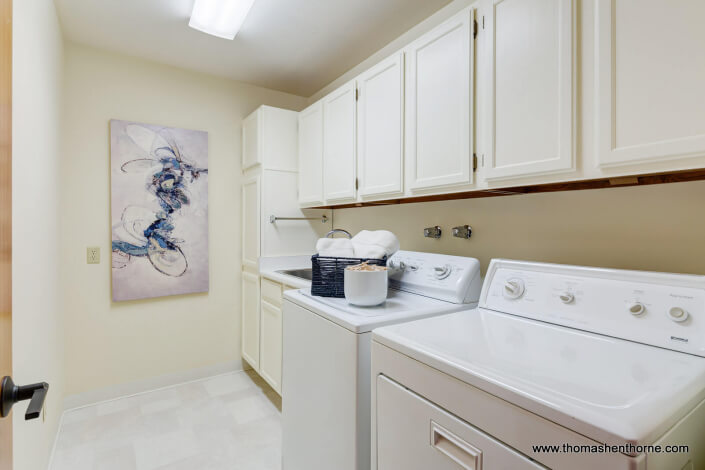 Large Laundry Room on Bedroom Level