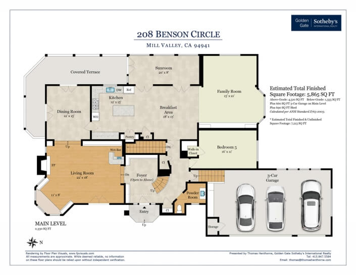 Floorplan Main Level