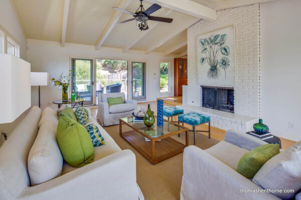 11 Underhill Road Mill Valley Living room