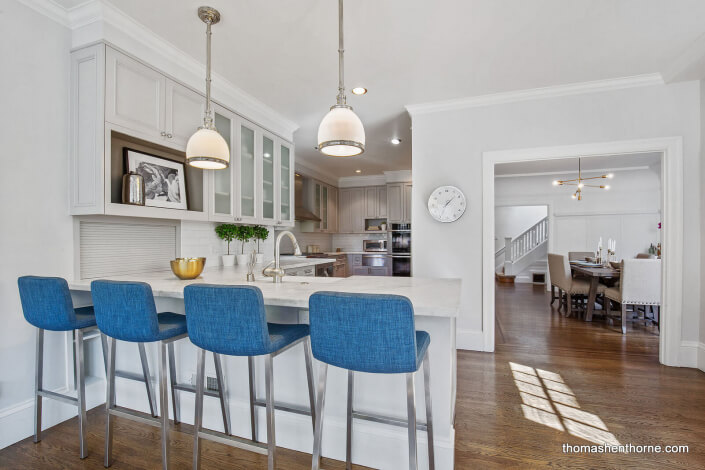 View of Formal Dining Room from Kitchen / Family Room