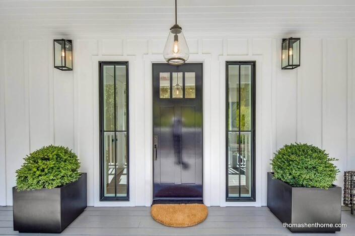 Front Door to Modern Farmhouse