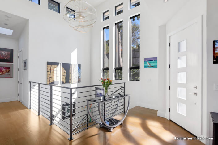 Modern home foyer