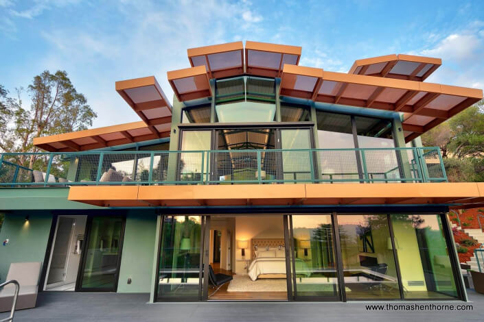 two story home in marin county