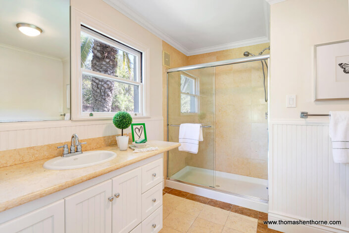 Beadboard in bathroom