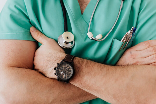 covid vaccine marin county doctor with stethoscope