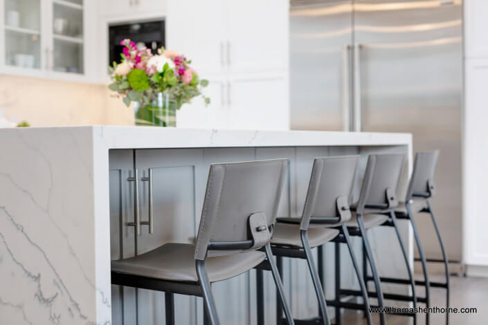 kitchen bar and chairs