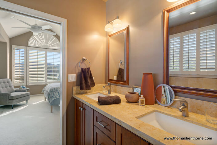 Bathroom with Dual Sink Vanity