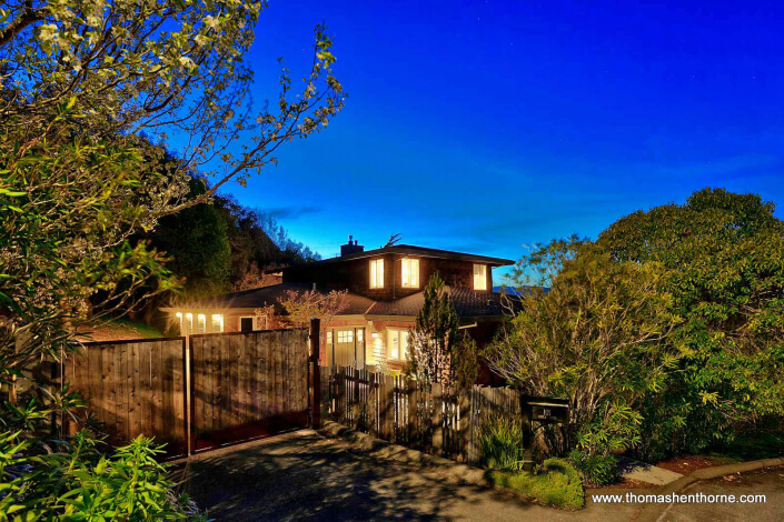 101 Chula Vista Drive San Rafael front entry