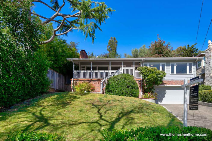 218 Forbes Avenue in San Rafael front exterior