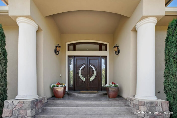 front entry door