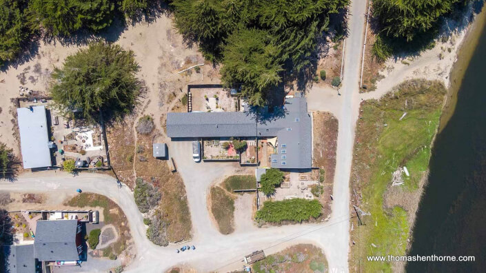 3005 Maryanna Drive Bodega Bay aerial view