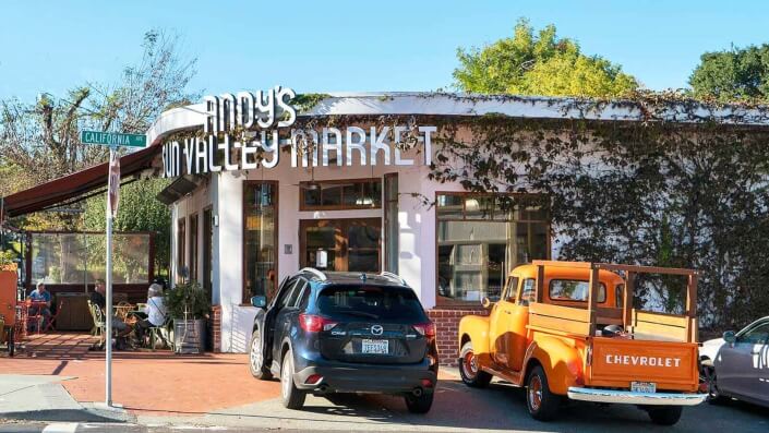 Andy's Local Market in San Rafael California Sun Valley