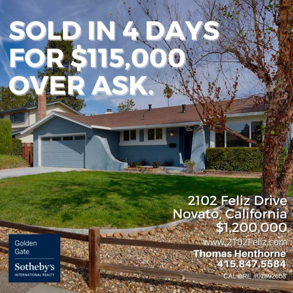 2102 Feliz Drive just sold graphic