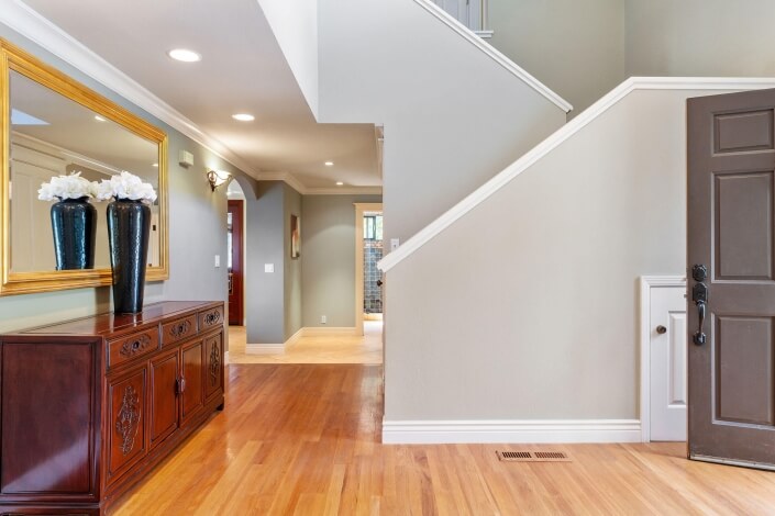 foyer with stairway