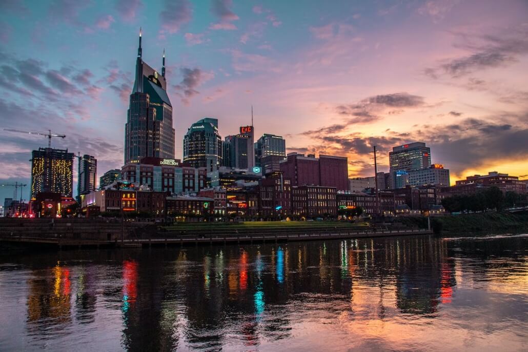 GNE 2024 Nashville Tennessee skyline