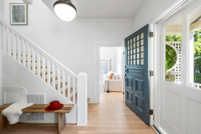 Foyer with stairway