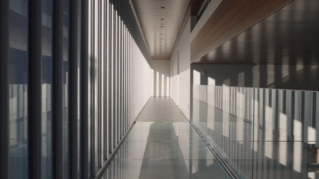 Gorgeous modern hallway