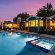 6 Bay Laurel Lane San Rafael CA pool view