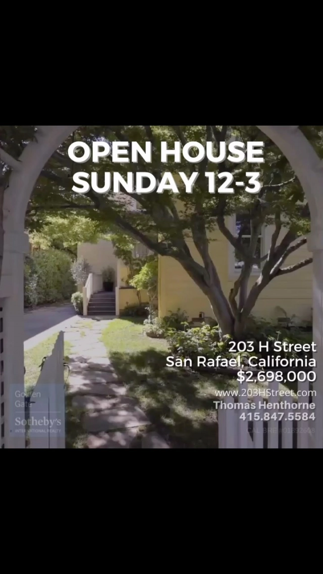 OPEN SUNDAY 9/22 from 12-3! Located in the heart of San Rafael’s coveted and historic Forbes neighborhood, this stunning 1879 vintage Victorian home has been meticulously remodeled to seamlessly blend timeless elegance with modern luxury. Featuring more than 2,750 square feet of living space (buyer to verify), this four-bedroom, three-full bathroom residence offers an exquisite living experience, where classic charm meets contemporary comfort.
Exclusively offered for $2,698,000. For more information, please visit: https://www.thomashenthorne.com/203-h-street-san-rafael/

#sanrafaelrealestate #marinhomes #marinrealestate #sothebysrealty #marincountyrealestate #sothebyshomes #ggsir #justlisted #lovewhereyoulive