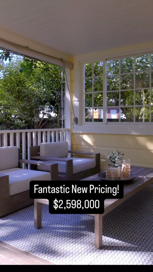 FANTASTIC new price for a fabulous home in Forbes! Located in the heart of San Rafael’s coveted and historic Forbes neighborhood, this stunning 1879 vintage Victorian home has been meticulously remodeled to seamlessly blend timeless elegance with modern luxury. Featuring more than 2,750 square feet of living space (buyer to verify), this four-bedroom, three-full bathroom residence offers an exquisite living experience, where classic charm meets contemporary comfort.
Exclusively offered for $2,598,000. For more information, please visit: https://www.thomashenthorne.com/203-h-street-san-rafael/

#sanrafaelrealestate #marinhomes #marinrealestate #sothebysrealty #marincountyrealestate #sothebyshomes #ggsir #justlisted #lovewhereyoulive